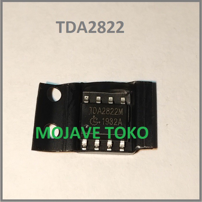 Bộ Khuếch Đại Âm Thanh Mono Tda2822 1w 8soic Chất Lượng Cao