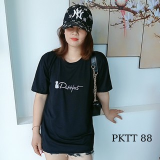 Áo phông nam nữ tay lỡ in hình đẹp thời trang hottren áo thun unisex form rộng giá rẻ PKTT SHOP