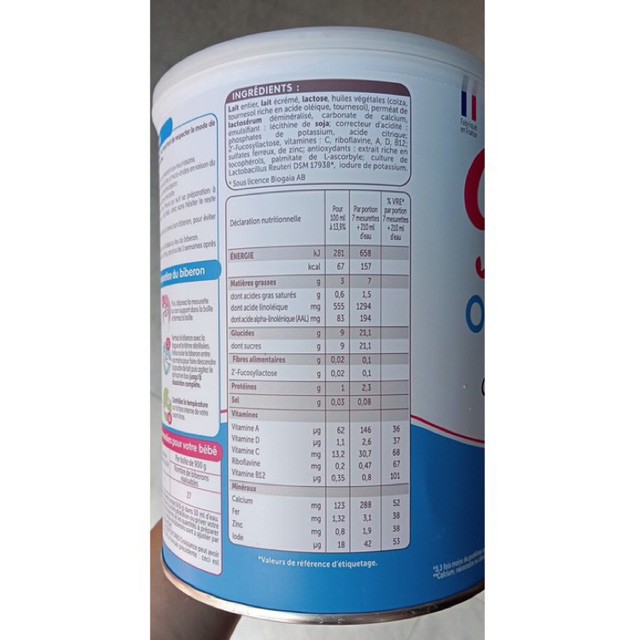 Sữa công thức guigoz3 lon 900gr