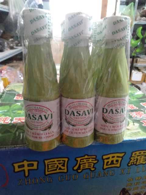 MUỐI CHANH ỚT XANH DASAVI-NƯỚC SỐT CHẤM HẢI SẢN