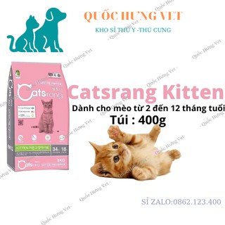 Thức ăn cho mèo con Catsrang kitten 400g