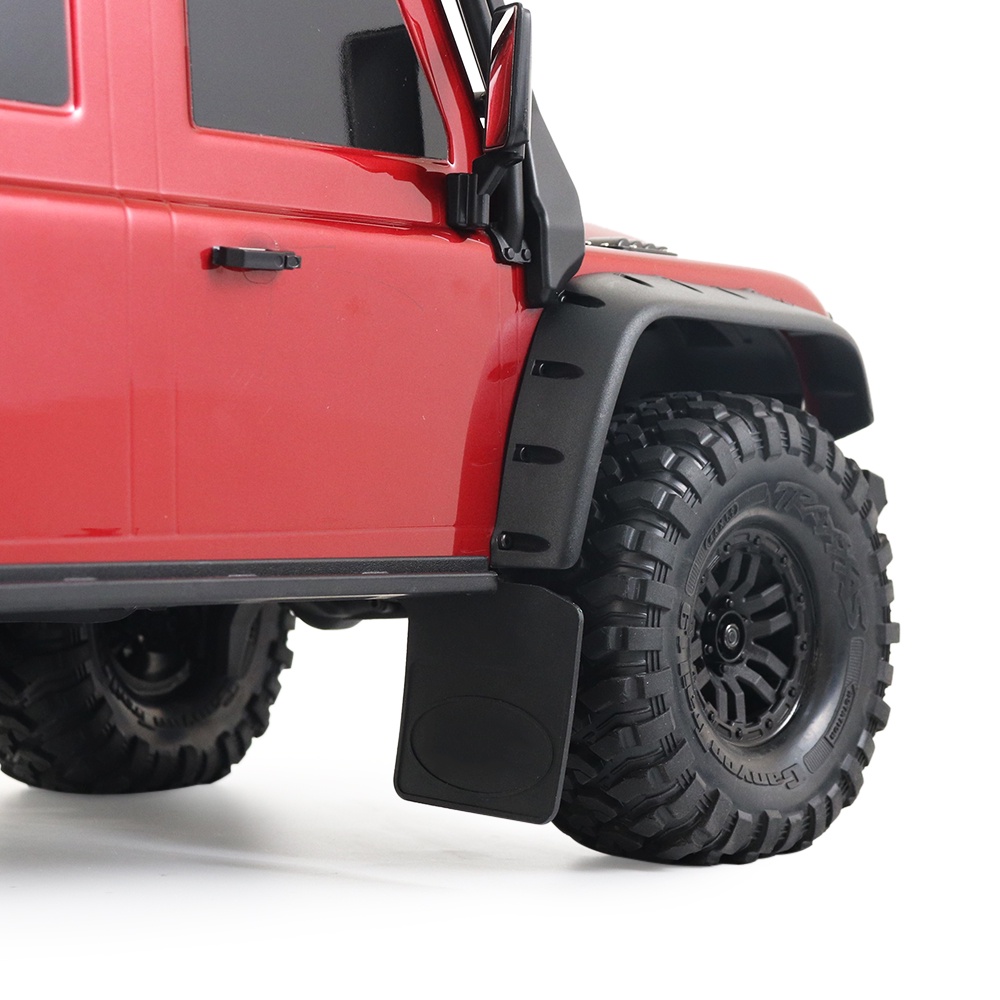FENDER 1 Bộ Tấm Chắn Bùn Trước Và Sau Bằng Cao Su Cho Xe Điều Khiển Từ Xa trx4 traxxas trx-4 1 / 10