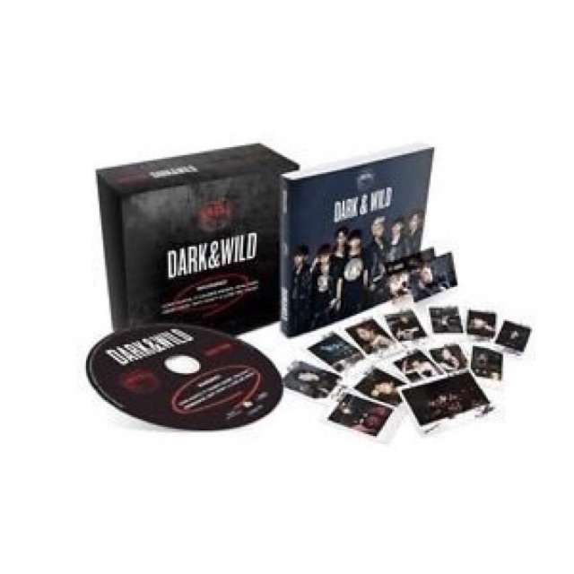 BTS ALBUM DARK AND WILD - Hàng official nguyên seal