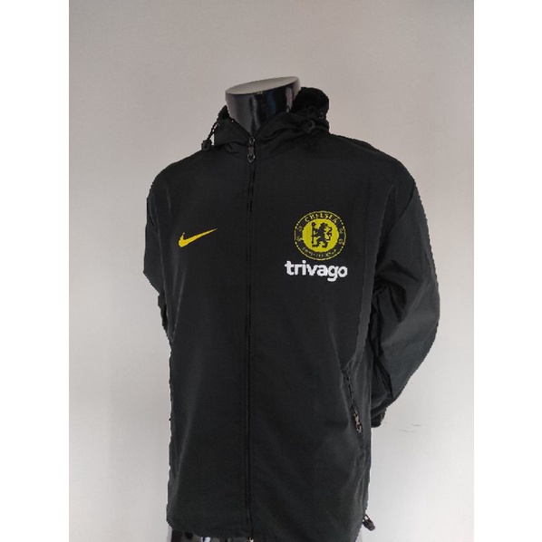 Áo Khoác Dù Màu Đen Chelsea