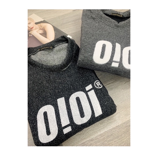 Áo len Oioi unsiex áo len nữ form oversize dáng rộng tay phồng sẵn hàng/ảnh thật chất len dày dặn | BigBuy360 - bigbuy360.vn