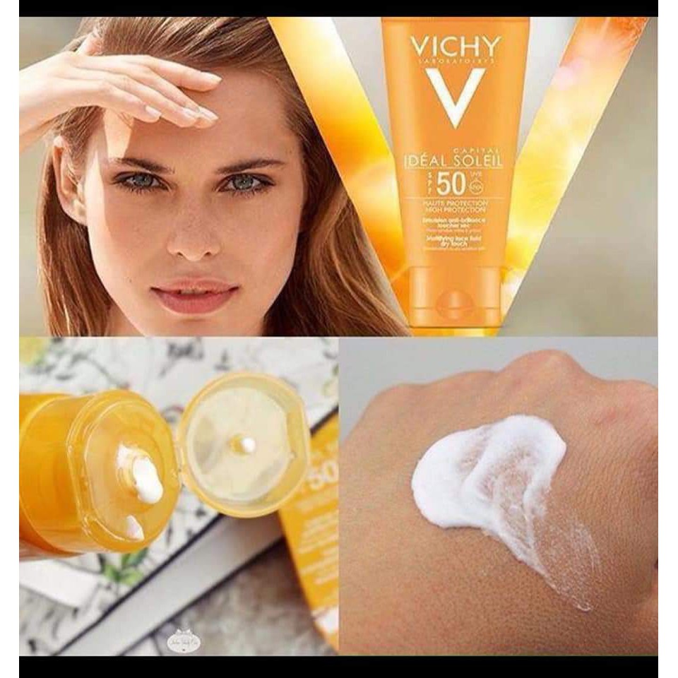 [ Có Sẵn] Kem Chống Nắng Vichy Ideal Soleil SPF50 Pháp _mỹ phẩm chính hãng