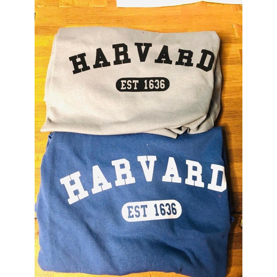 ÁO Thun HARVARD 3158 Chất Cotton Tuyết Nhung Samsam4896