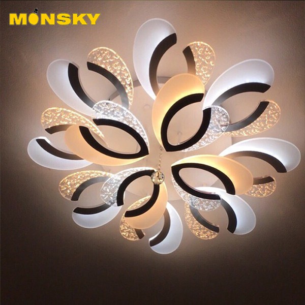Đèn trần led MONSKY KANINA trang trí nội thất - có điều khiển từ xa tiện dụng