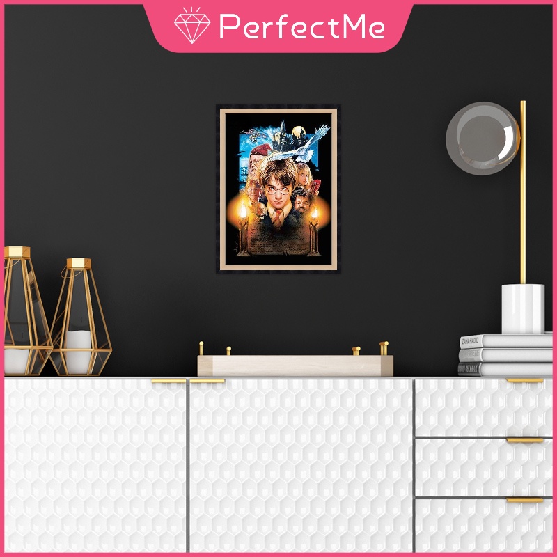 Bộ Tranh Đính Đá Tự Làm 30x40cm Hình Phong Cảnh Trang Trí Nhà Cửa