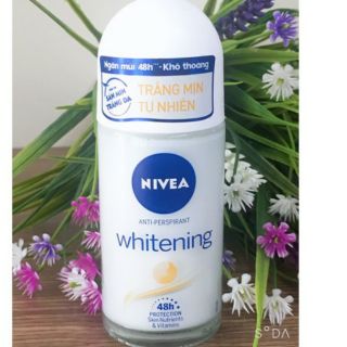 Lăn khử mùi Nivea trắng mịn tự nhiên 50ml