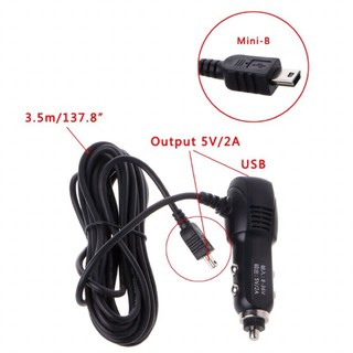 Bộ chuyển đổi cấp nguồn 5v 2A cổng Mini USB dùng cho camera hành trình/ định vị xe hơi