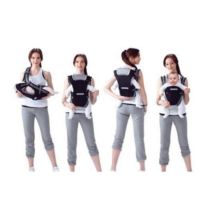 Địu 4 tư thế an toàn cho bé yêu