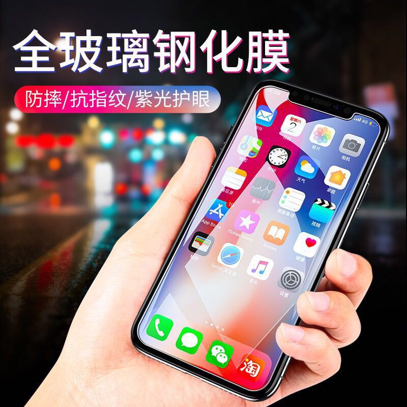 Kính Cường Lực Bảo Vệ Màn Hình Cho Iphone X Xs Max / Xr / 7p / 6 / 8plus