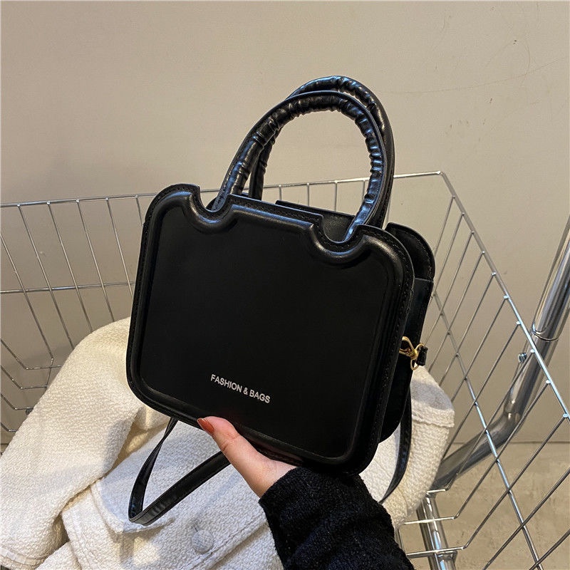 Túi Đeo Chéo Dáng Vuông Nhỏ Phong Cách Retro Thời Trang Cao Cấp Cho Nữ