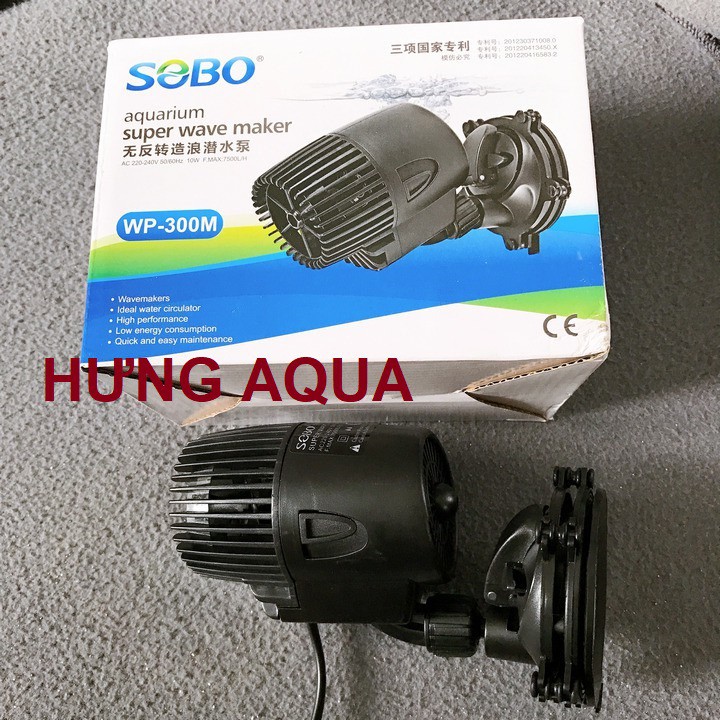 Máy thổi luồng – máy thổi luồng hồ cá – thổi luồng tạo sóng bể cá SOBO /Jeneca WP 50M 100M 200M 300M 400M 800M từ 3W-25W