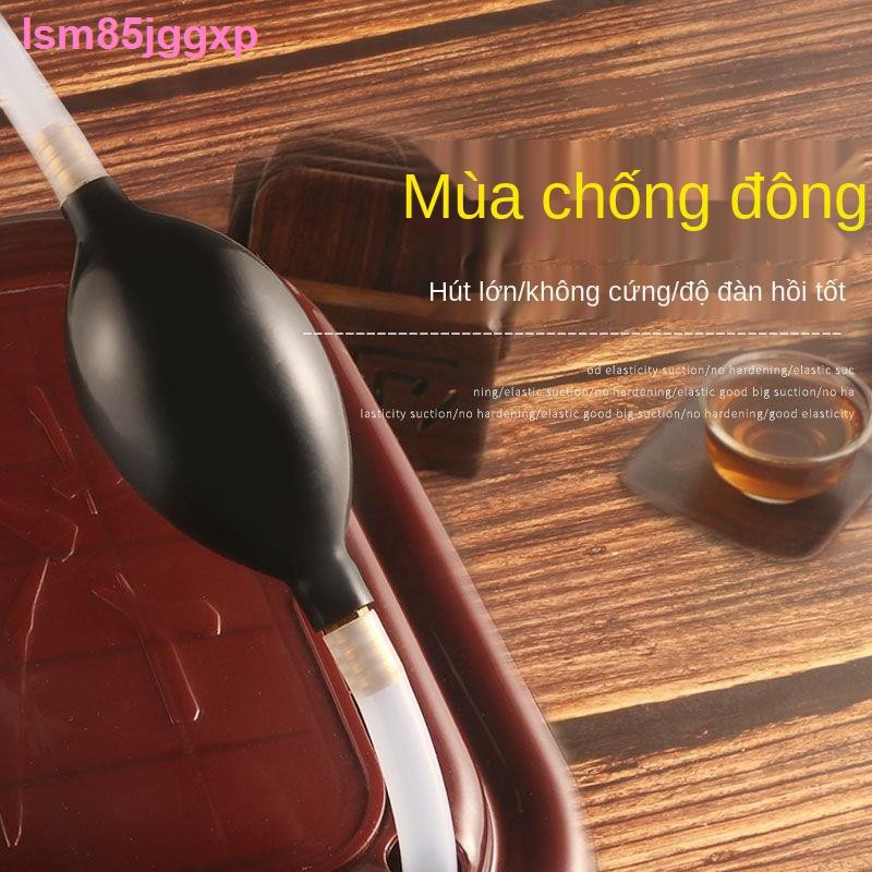 Bộ tràỐng thoát khay trà có bóng hút nước, khớp nối đồng silicon, xả bàn trà, phụ kiện bộ đạo Kung Fu1