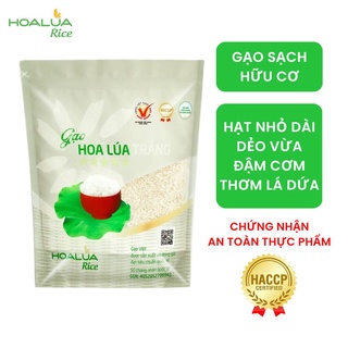 Gạo hoa lúa trắng - túi 2kg - dẻo mềm, đậm vị, thơm lá dứa
