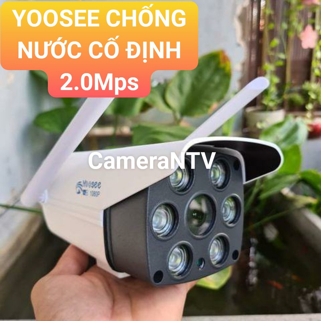 Camera Yoosee ngoài trời IP011 HD1080 có 4 led chiếu sáng quay có màu ban đêm | BigBuy360 - bigbuy360.vn