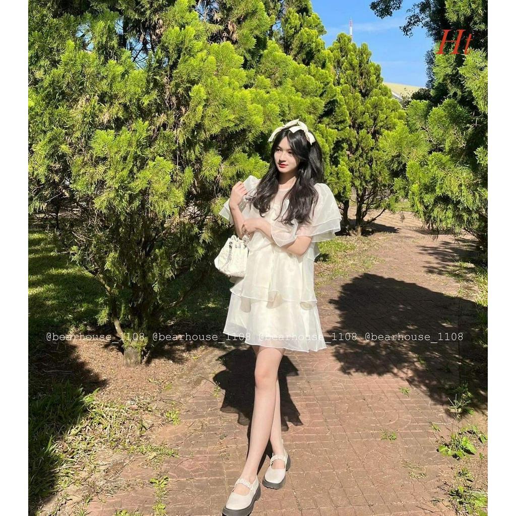 Váy Von xoè 3 tầng 2 lớp công chúa