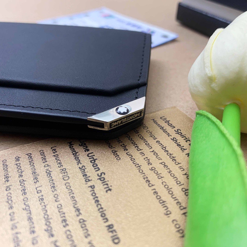 Ví da MB sartorial business card holder - Made in Italy