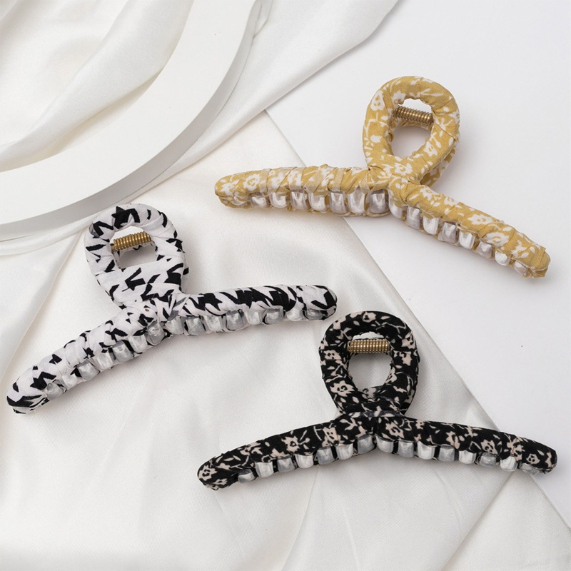 Kẹp Tóc Càng Cua Chống Trượt Cỡ Lớn Thời Trang