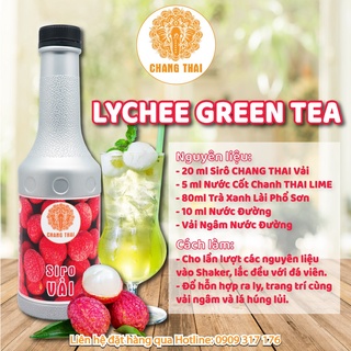 Siro Vải CHANG THAI 1 Lít