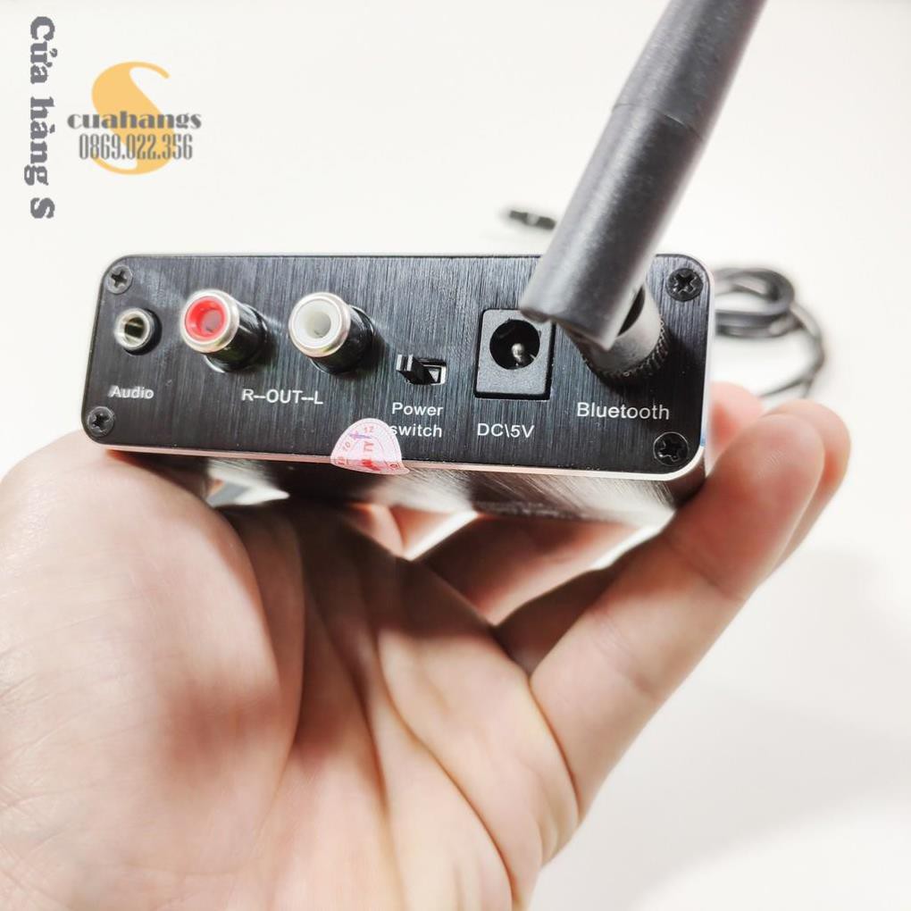 Bộ chuyển đổi âm thanh quang học optical sang AV ra audio có MIC hát và Bluetooth - BH 12 tháng