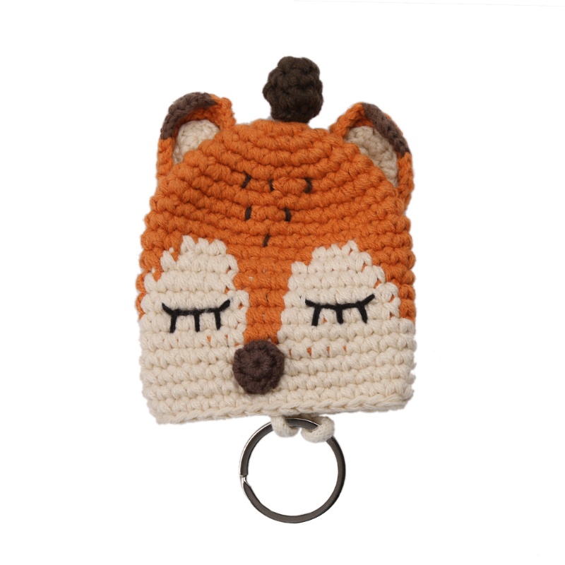 Móc Chìa Khóa Dây Rút Bằng Vải Dệt Tay Thời Trang Cho Nữ Giá Đỡ