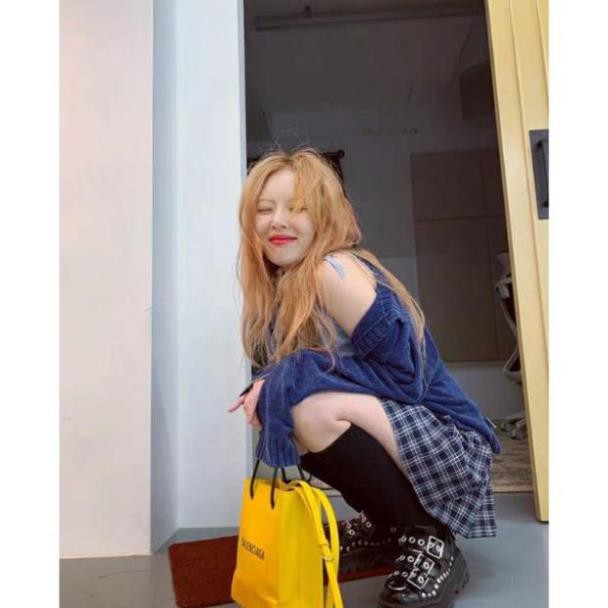 (Sẵn - Có hình feedback) Giày sandal da Lisa Blackpink idol hot trend ulzzang punk chic style (Ms E3) a14 ' -Sal31 !