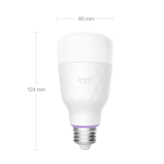 [Hỏa Tốc HN] Đèn thông minh Yeelight Bulb 1S, W3, 16 triệu màu điều khiển qua App, hỗ trợ Google, Alexa