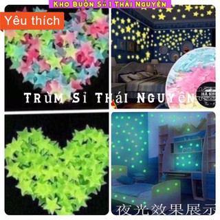 [ Cam Kết Chất Lượng ]  Ngôi Sao Dán Tường Dạ Quang