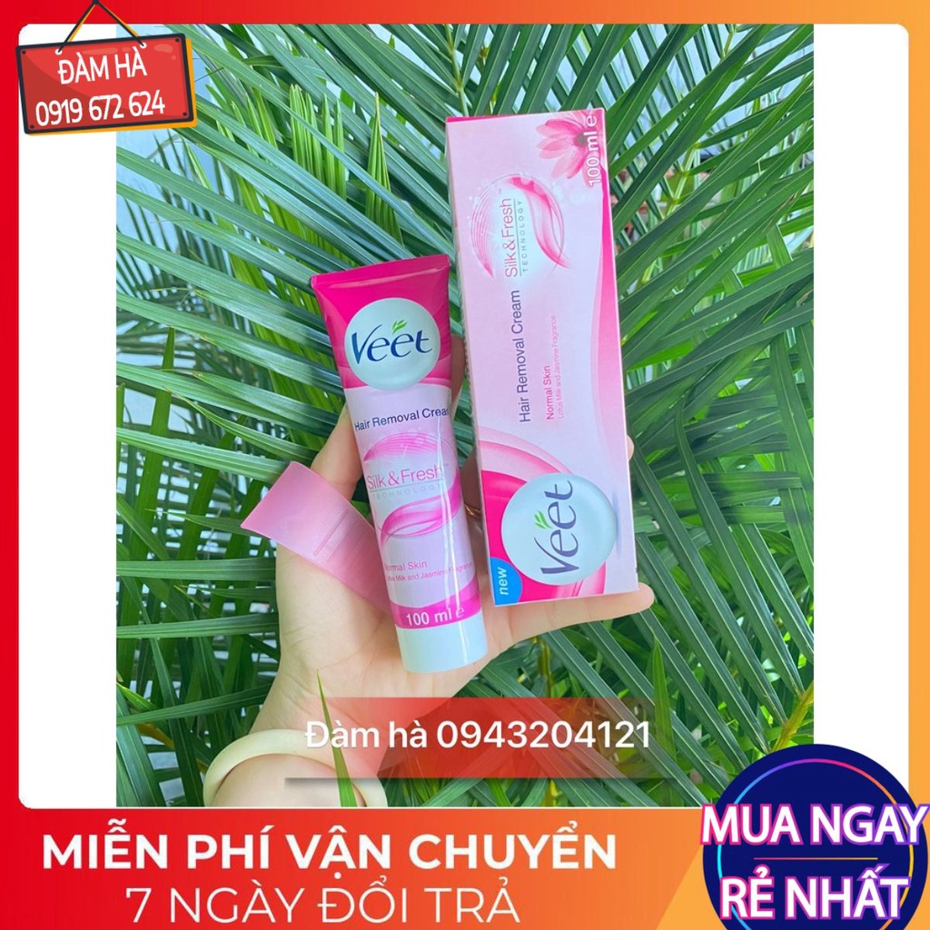 Kem Tẩy Lông VEET Cho da Nhạy cảm 100 ml