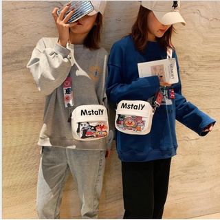 Túi da đeo chéo nữ mstally trend