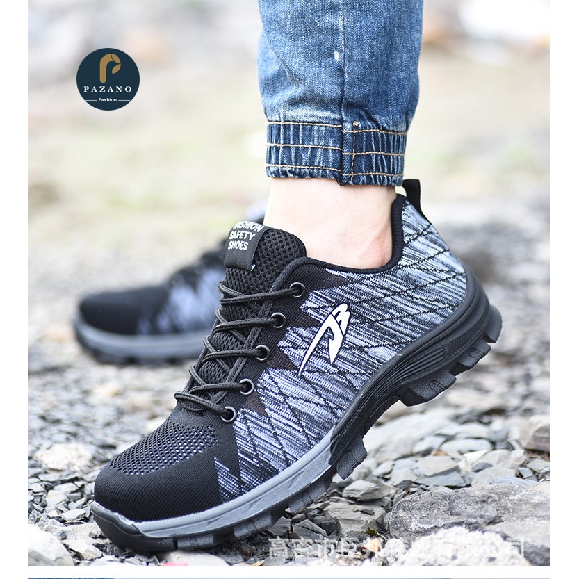 Giày Bảo Hộ Lao Động JB536 Cao Cấp, Mũi Thép, Đế Chống Đinh, Đế Đúc Nguyên Khối, Giày Bảo Hộ Nam [Có Video thực tế] | BigBuy360 - bigbuy360.vn