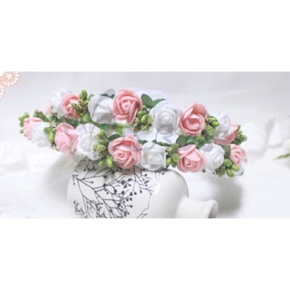 Vòng hoa nguyệt quế đội đầu (hoa kép)