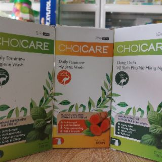 Nước rửa phụ khoa CHOICARE