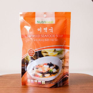 Canh rong biển hải sản ăn liền Nutrimeal, gói 18g 1-2 người dùng