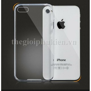 Ốp dẻo silicon iphone 4/ 4S trong suốt cao cấp