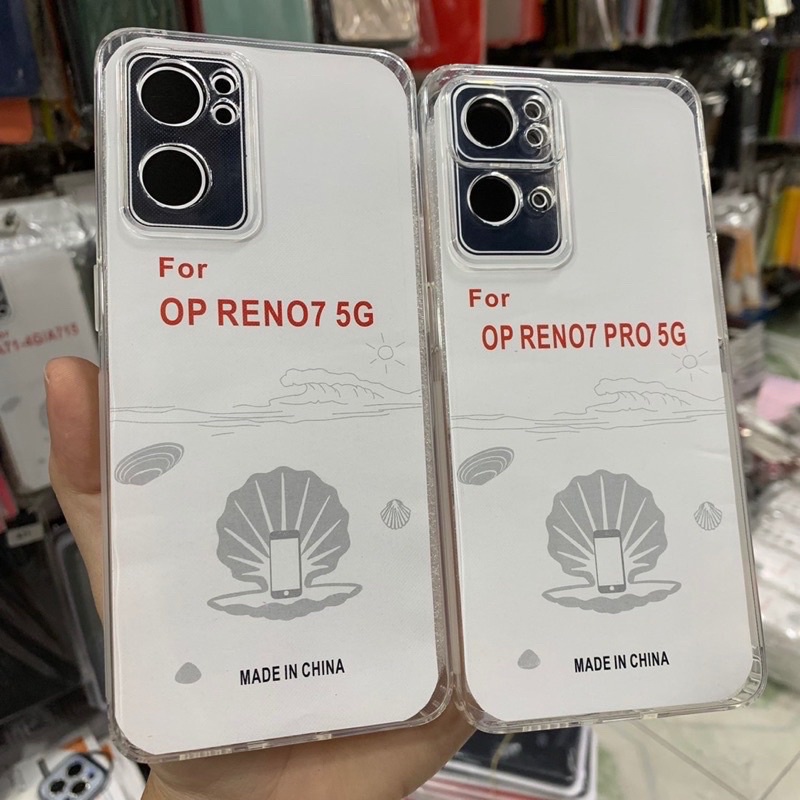 Ốp OPPO RENO7 4G/ Reno 7 5G / Reno 7pro 5G  trong suốt bảo vệ Camera thời trang