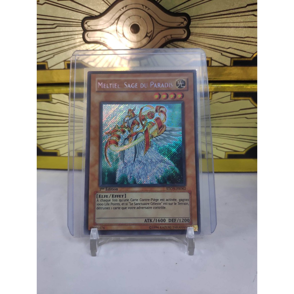 [ Dưa Hấu Yugioh ] Lá bài thẻ bài Meltiel Sage of the Sky - Secret Rare - Tặng bọc bài nhựa bảo quản