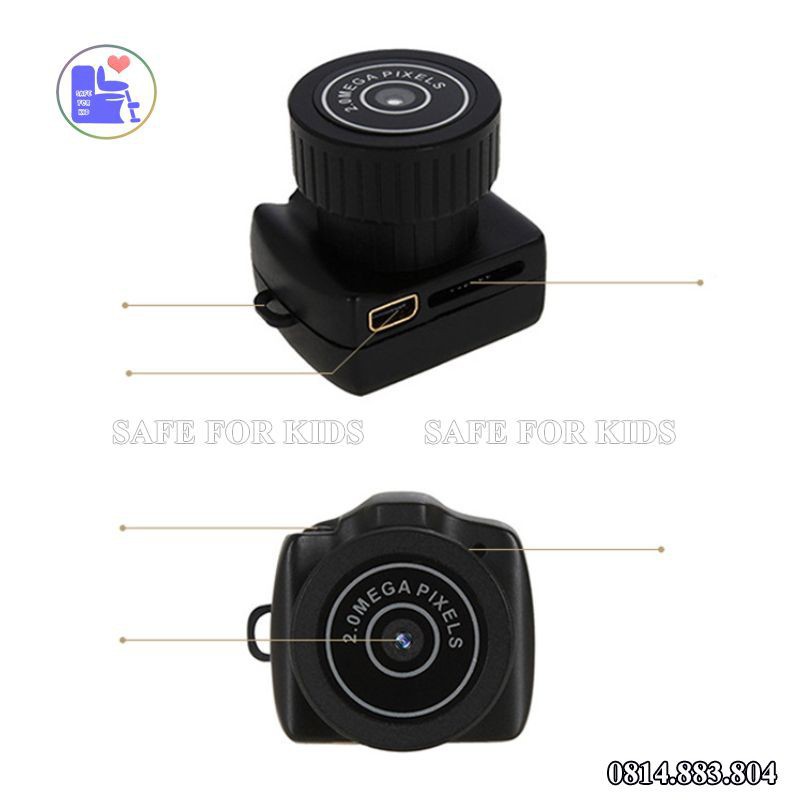 Camera Hành Trình Y2000 Tiện Lợi Có Thể Mang Theo Bên Mình, Camera Thể Thao | BigBuy360 - bigbuy360.vn