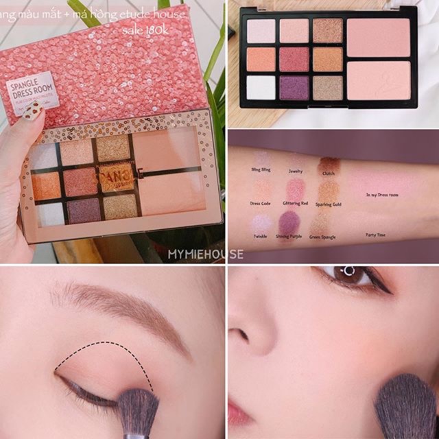 BẢNG MÀU MẮT ETUDE HOUSE PLAY COLOR MULTI PALETTE SPANGLE