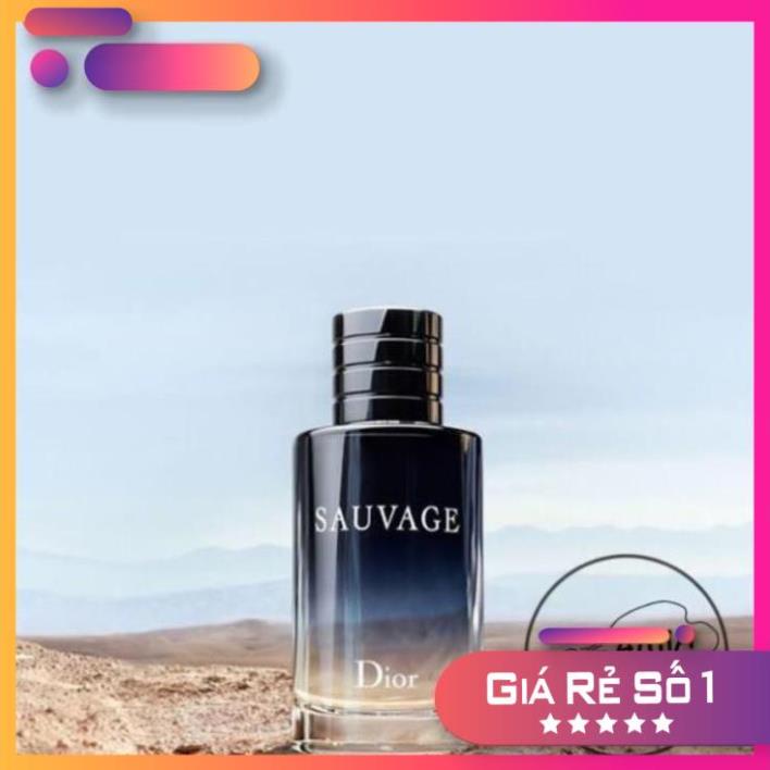 20[CHÍNH HÃNG]-[FREESHIP - Nước hoa nam Sauvage Eau De Toilette (EDT) 100ml chính hãng Pháp | Thế Giới Skin Care