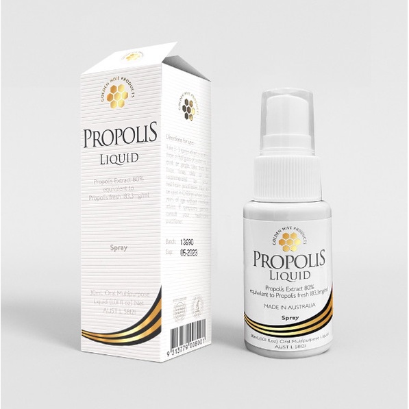 Xịt Keo Ông Propolis Liquid Spray của Úc