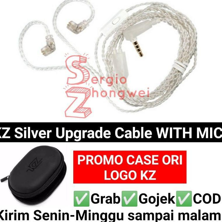 Dây Cáp Nâng Cấp Kz Zsn Pro Mạ Bạc Kèm Mic Loại C Kz Zsn Pro X 72