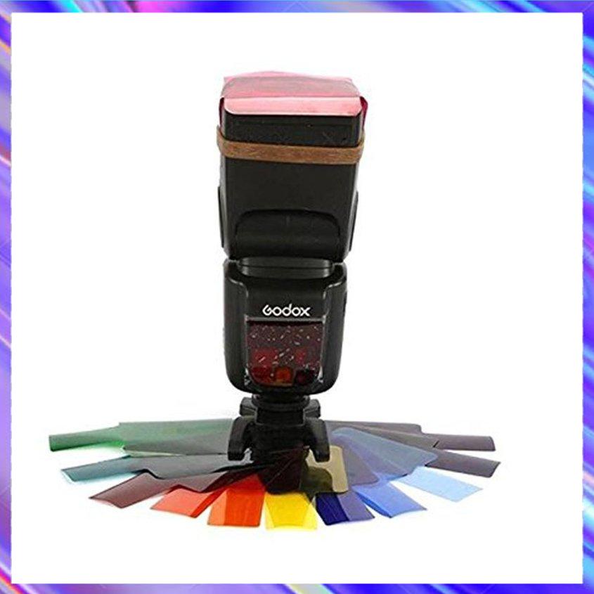 20PCS Colour Filter For Camera Top Flash Fittings Flash Gels Lighting Filter