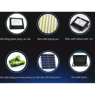 [TẶNG QUÀ] ĐÈN LED PHA NĂNG LƯỢNG MẶT TRỜI  (30W - 60W - 100W - 200W - 300W)