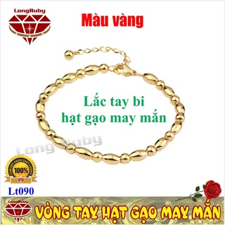 Vòng tay hạt gạo mạ vàng may mắn