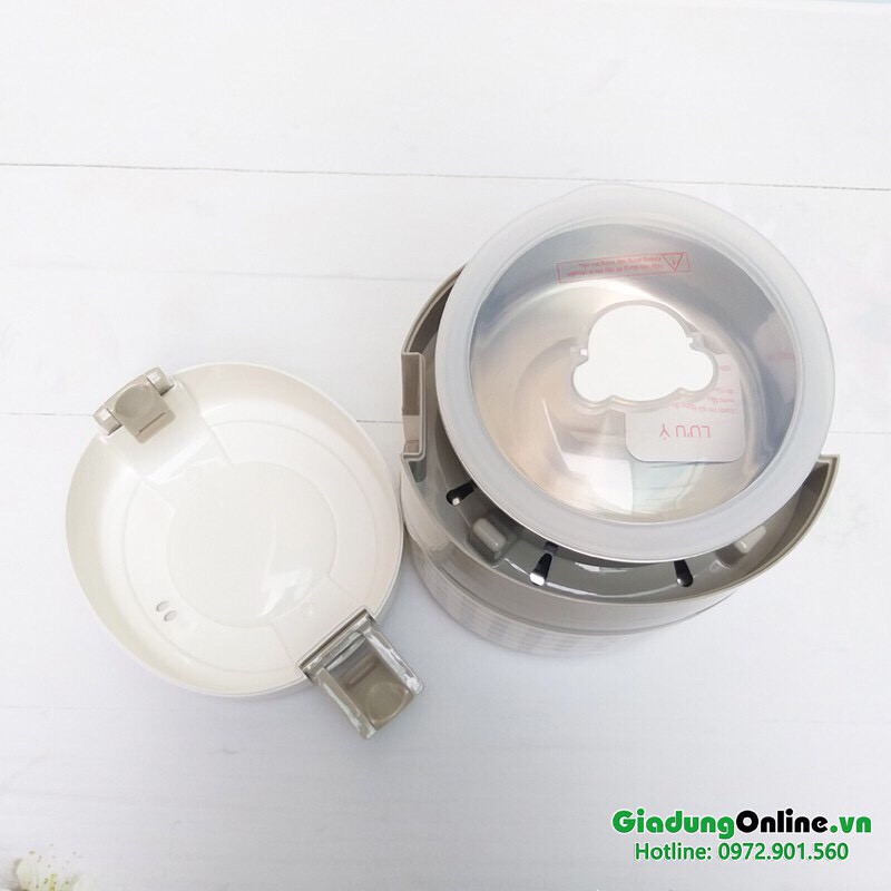 Hộp cơm điện Lock&Lock EJR216 2 Lít 3 tầng - Hàng chính hãng