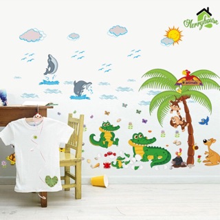 Decal chú cá sấu
